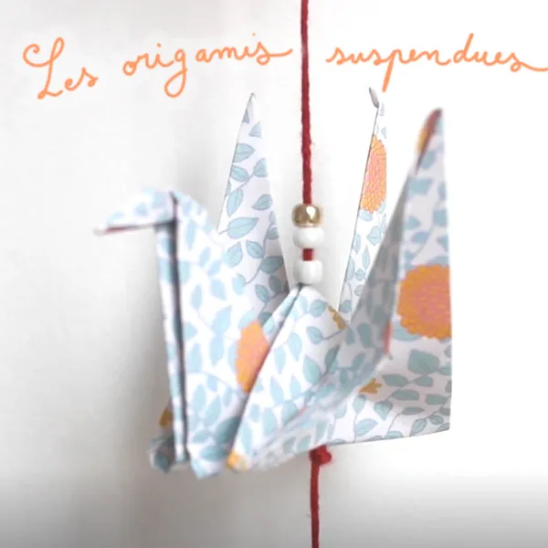 Visuel Origamis Suspendus